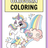 Unicorn Coloring Booklet