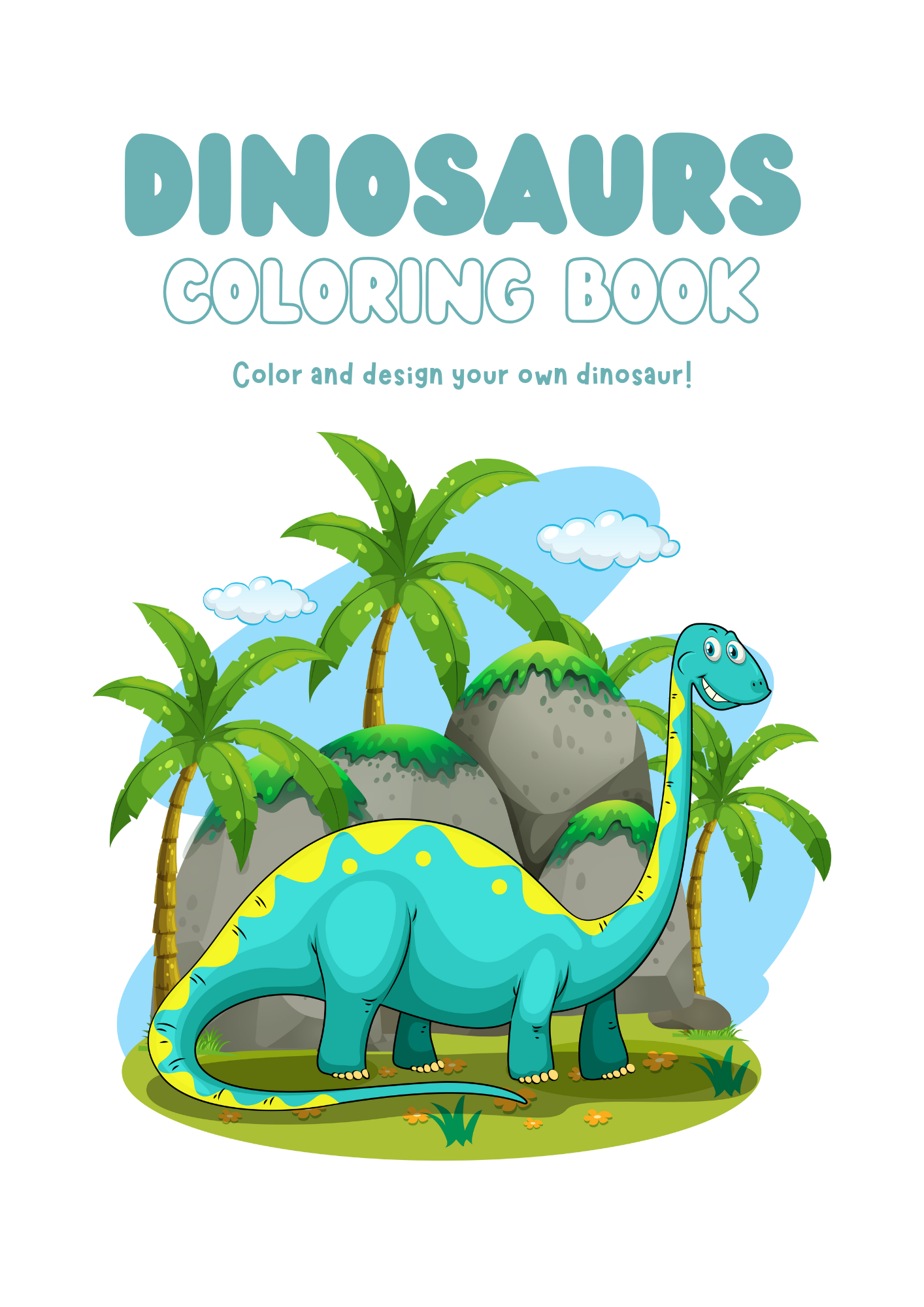 Dinosaur Coloring Books