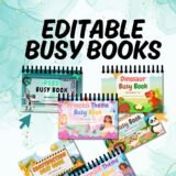 BUNDLE Editable Busy Book