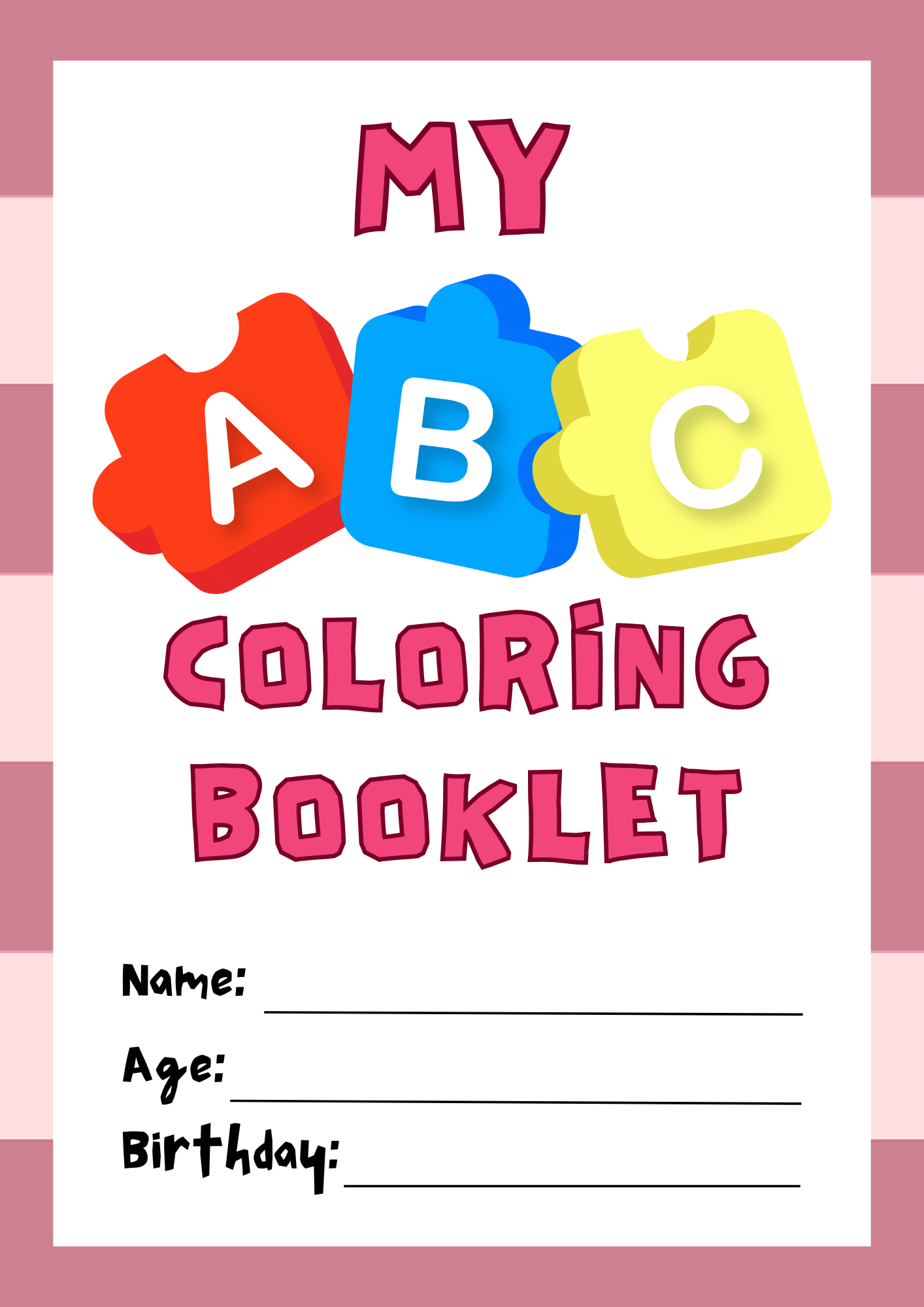 My ABC Coloring
