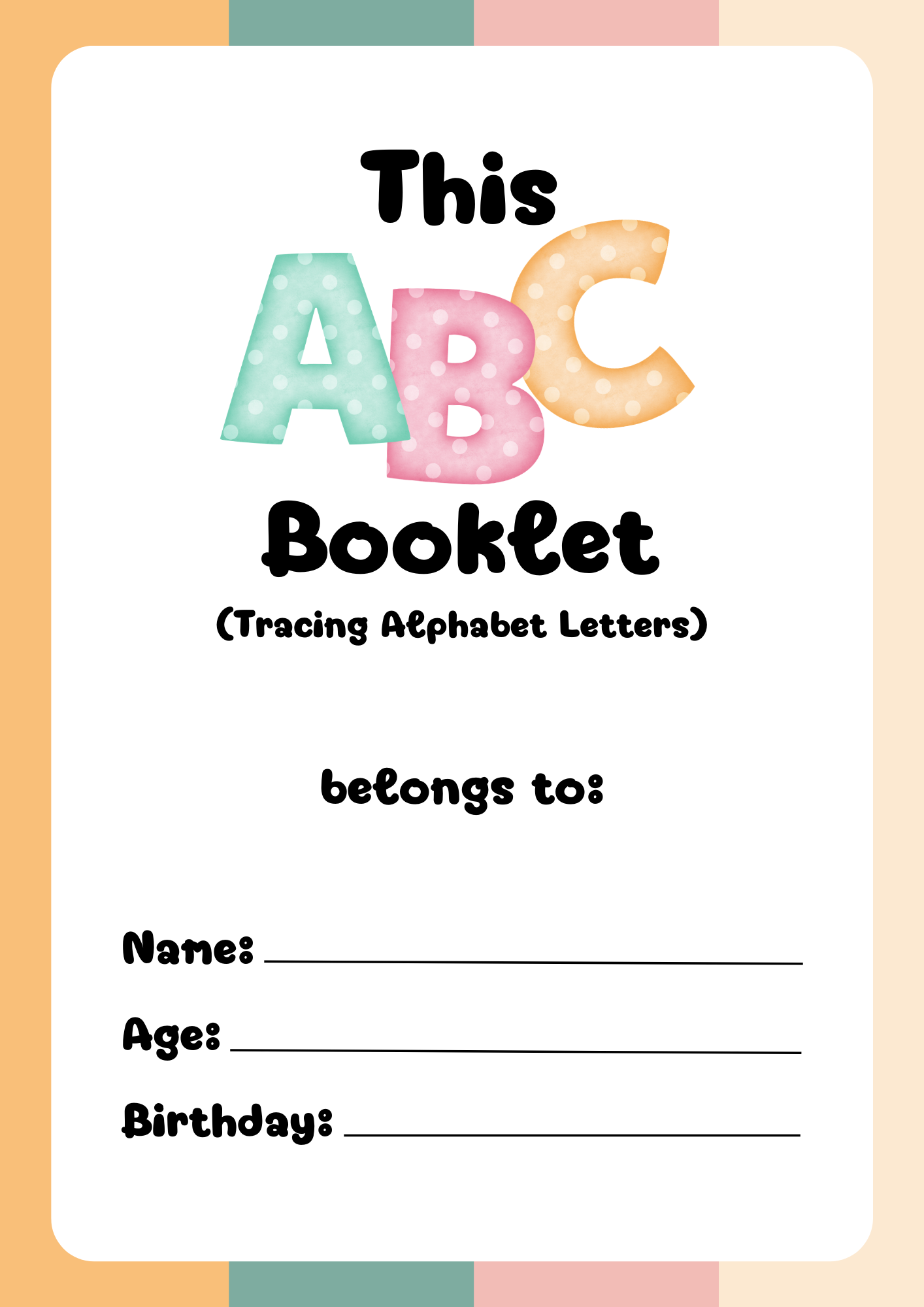 My ABC Tracing Letters - Image 3