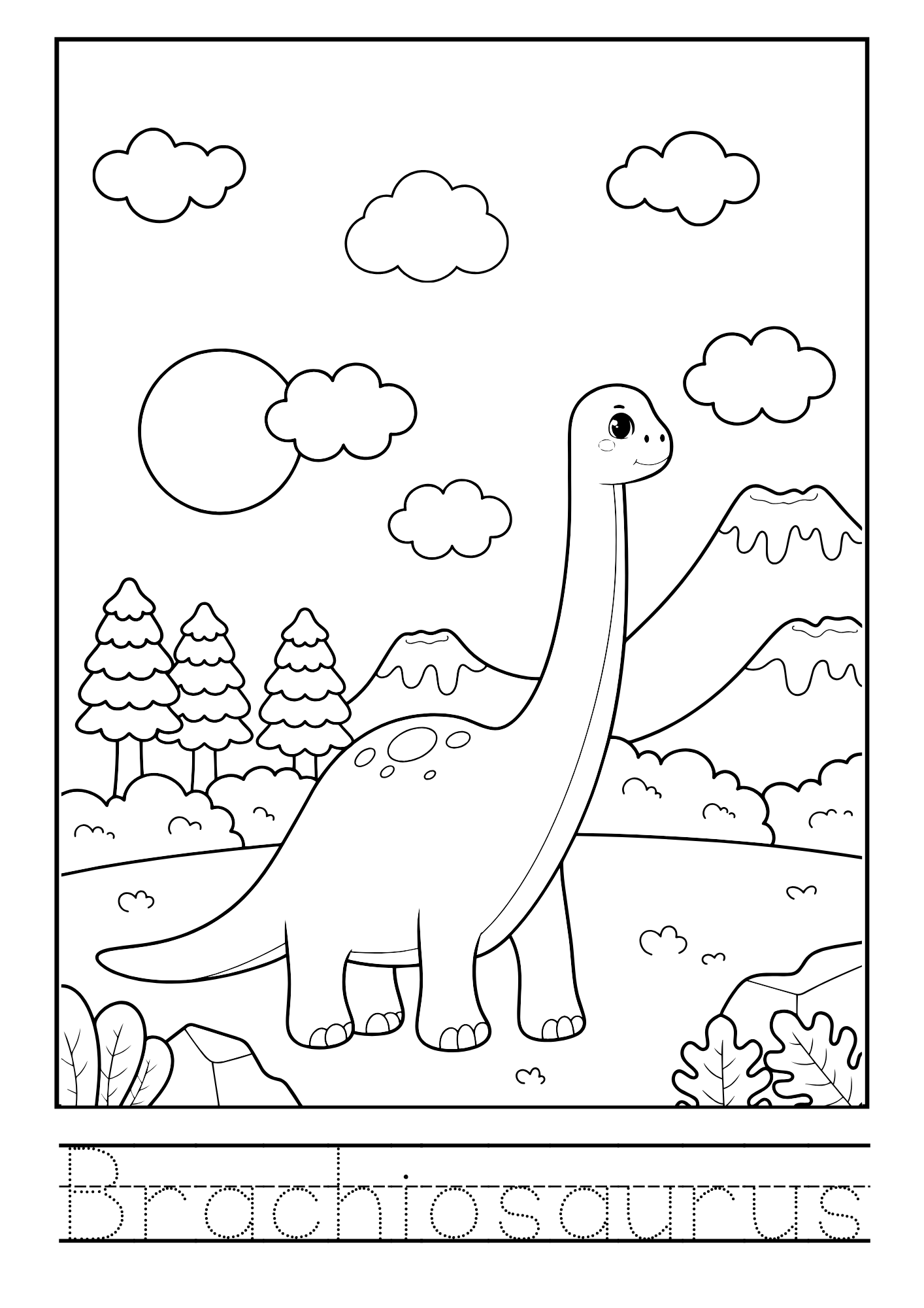 Dinosaurs Coloring Booklet - Image 3