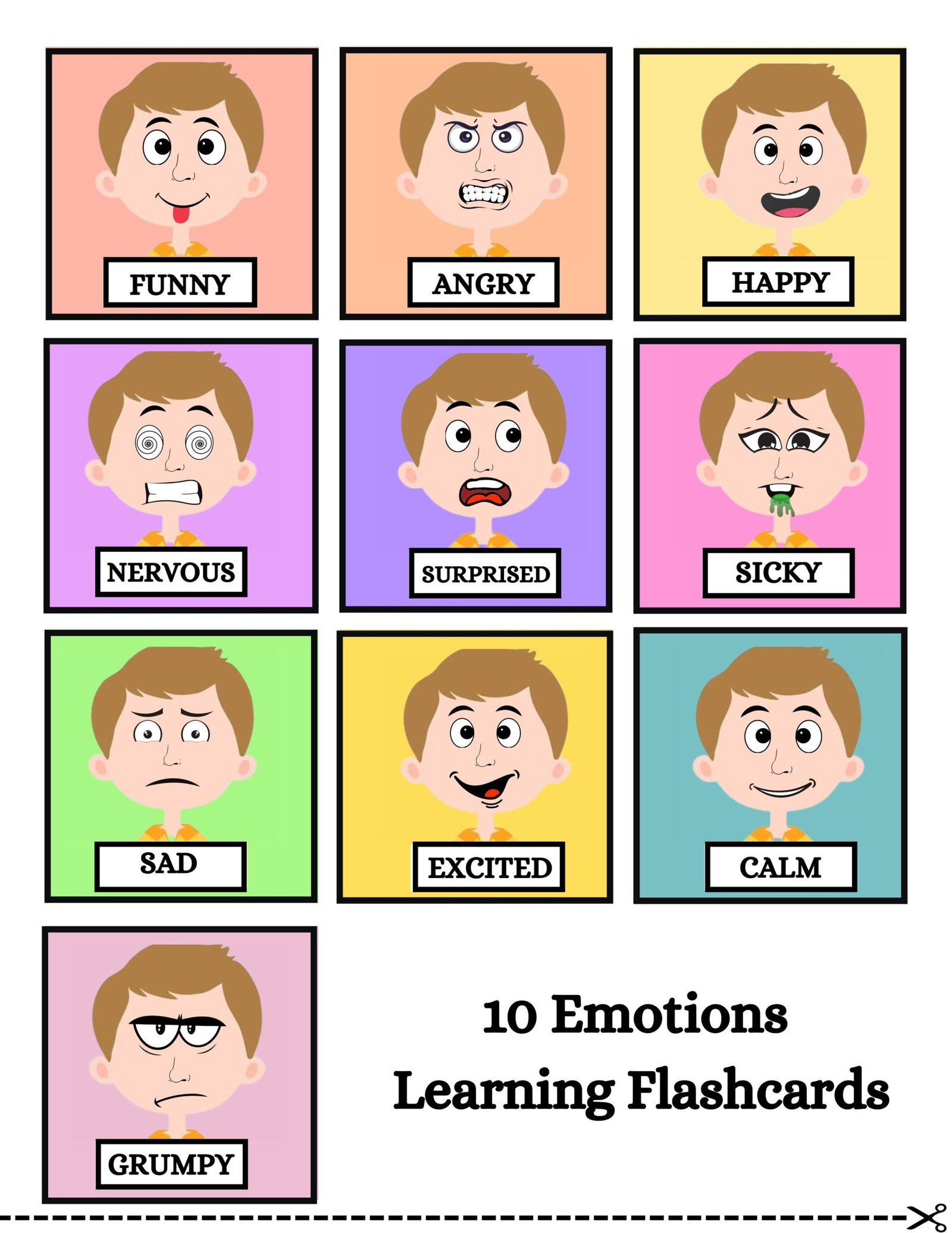 Kids Emotions Activity - Image 6