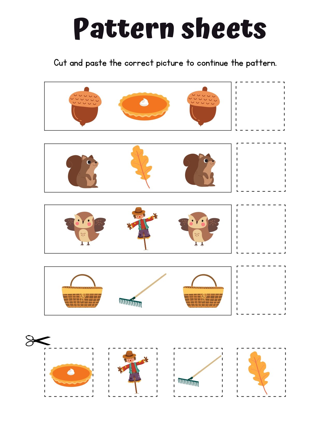 Kids Pattern Sheets - Image 5