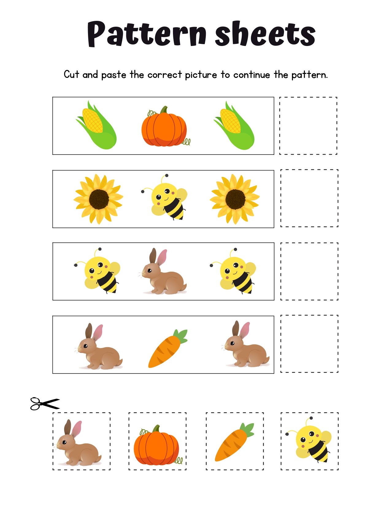Kids Pattern Sheets - Image 6